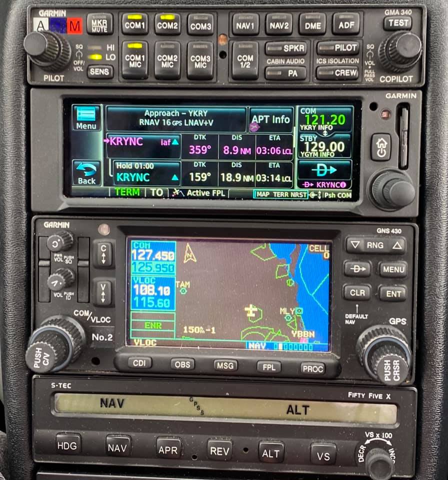 dashboard for private instrument flight rules